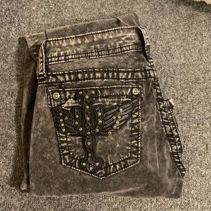 Very Cool Faux Suede Miss Me Skinny Jeans